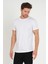 Erkek Basıc T-Shirt - Beyaz 3