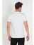 Erkek Basıc T-Shirt - Beyaz 5