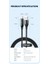LED 6A Dijital Ekranlı USB To Type-C Hızlı Şarj Kablosu(1 Metre) 2