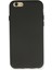 New Face iPhone 6 Kılıf Yumuşak Esnek Silikon Kapak - Siyah 1