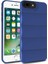 Apple iPhone 7 Plus Kapak Kamera Korumalı Puf Silikon Kılıf - Mavi 1
