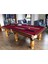 Profesyonel Bilardo Havuzu Masa Örtüsü 7ft 8ft Snooker Masa Aksesuar 7ft Kırmızı Keçe (Yurt Dışından) 5