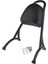 Harley Sportster XL883 1200 Için Siyah Pu Backrest Yolcu Pad Sissy Bar (Yurt Dışından) 5