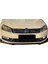 Volkswagen B7 Esnek Ayarlanabilir 3 Parça Kanatlı Piano Black Ön Lip 3