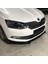 Skoda Fabia Esnek Ayarlanabilir 3 Parça Kanatlı Piano Black Ön Lip 3