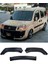 Doblo 2 Esnek Ayarlanabilir 3 Parça Kanatlı Piano Black Ön Lip 3