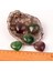 Florit Taşı Kalp Şekline Kütle - 3 cm 2