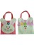 2 Tavşan Çanta Kumaş Tote Hediye Yumurta Torbası 2