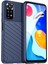 Xiaomi Redmi Note 11 Pro 4g (Global) Thunder Serisi Darbeye Dayanıklı Silikon Kılıf - Mavi 1
