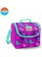 Kids Koyu Pembe Su Yeşili Peri Desenli Dört Bölmeli Okul Sırt Çantası,thermo Beslenme Çan K74SET02 3