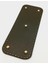 Suni Deri Haki Renk 30X12 cm Dikdörtgen Çanta Tabanı (Light Gold Aparatlı) 1