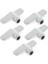 5 Adet Dayanıklı Standlar Wingnut Drum Zil Yedek Parçalar Gümüş Dia 8mm (Yurt Dışından) 1