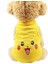Pikachu Baskılı Köpek Tişörtü - Sarı (Yurt Dışından) 1