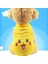 Pikachu Baskılı Köpek Tişörtü - Sarı (Yurt Dışından) 3