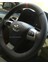 Toyota Corolla 2007-2011 Uyumlu Dikmeli Direksiyon Kılıfı Noktalı-Alkantara (Nubuk) Kırmızı Yüzüklü 1