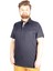 Büyük Beden T-Shirt Polo Cepli Lycra Pike Md 20554 Lacivert 1