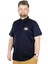 Büyük Beden T-Shirt Polo Steamnoat 22345 Lacivert 1