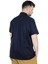 Büyük Beden T-Shirt Polo Steamnoat 22345 Lacivert 2