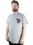 Erkek T Shirt Polo Skull 22304 Gri Melanj 1