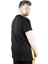 Erkek T Shirt Parçalı MD08 22134 Siyah 4