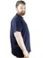 Erkek T Shirt Polo Skull 22304 Lacivert 3