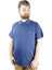 Büyük Beden T Shirt Polo Likralı Süprem Cepli 21558 Indigo 3