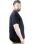 Büyük Beden T Shirt Polo Likralı Süprem Cepli 21558 Siyah 2