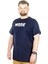 Büyük Beden T-Shirt Bis Yaka Mode 22196 Lacivert 1