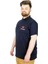 Büyük Beden T-Shirt Polo New World 22339 Lacivert 2