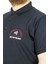 Büyük Beden T-Shirt Polo New World 22339 Lacivert 3
