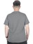 Büyük Beden T-Shirt Bis Yaka Vision 22186 Antramelanj 2