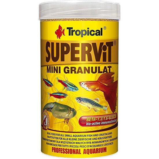 Tropical Supervit Mini Granulat Balık Yemi 50 gr