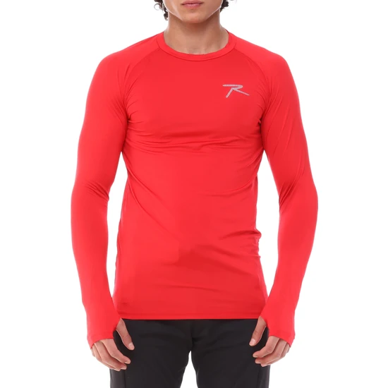Raru Uzun Kollu T-Shirt Ignıs Kırmızı