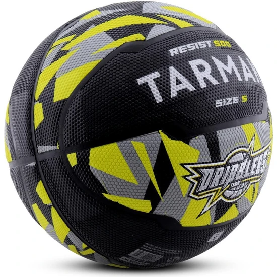 Tarmak R500 Basketbol Topu 5 Numara Drıbblers Sarı Siyah