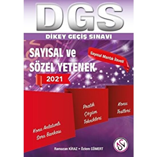 NSN Yayınevi DGS 2021 Sayısal ve Sözel Yetenek Konu Anlatımlı Soru Bankası