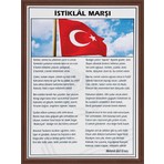 Panda 426 35X50 İstiklal Marşı (Mdf Çerçeve)