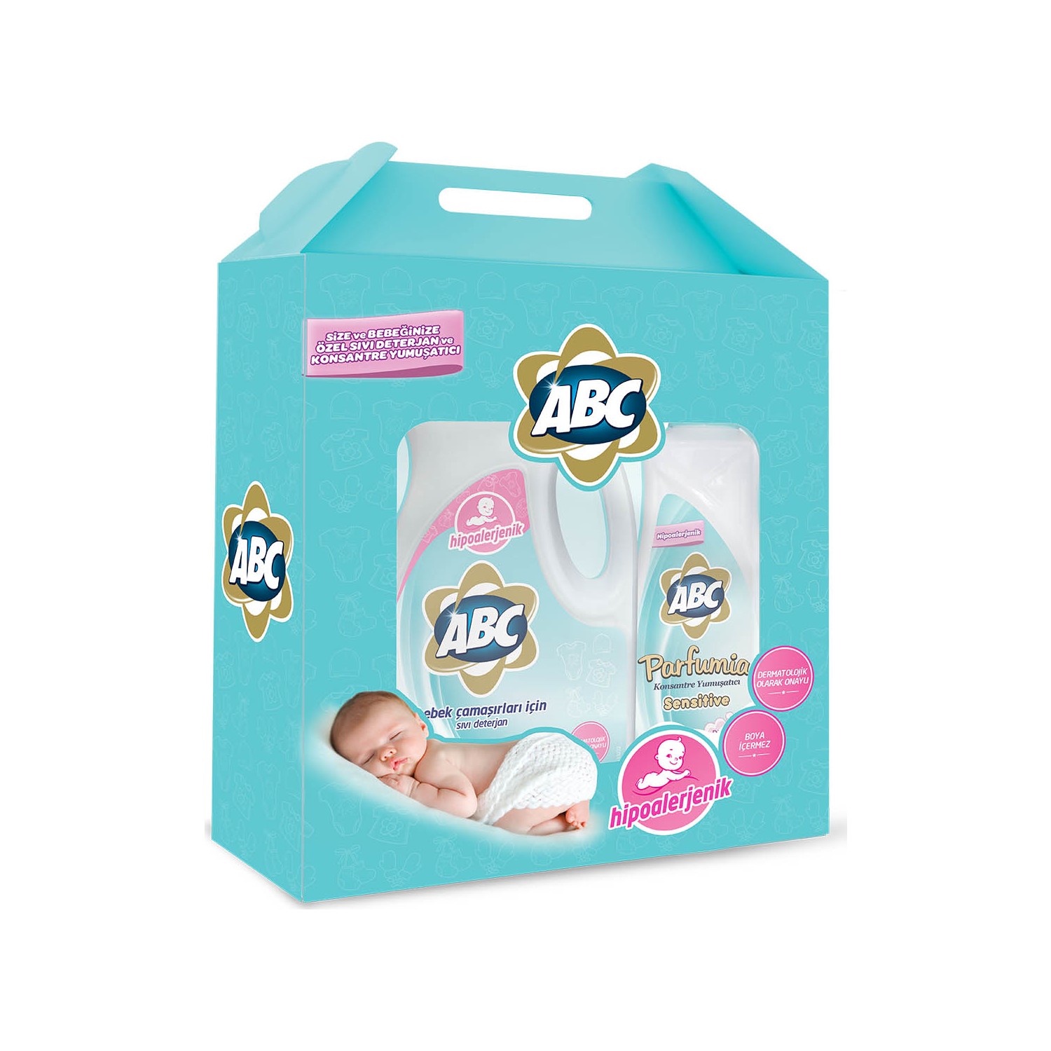 ABC Sensitive Ürün Seti (Sıvı Çamaşır Deterjanı