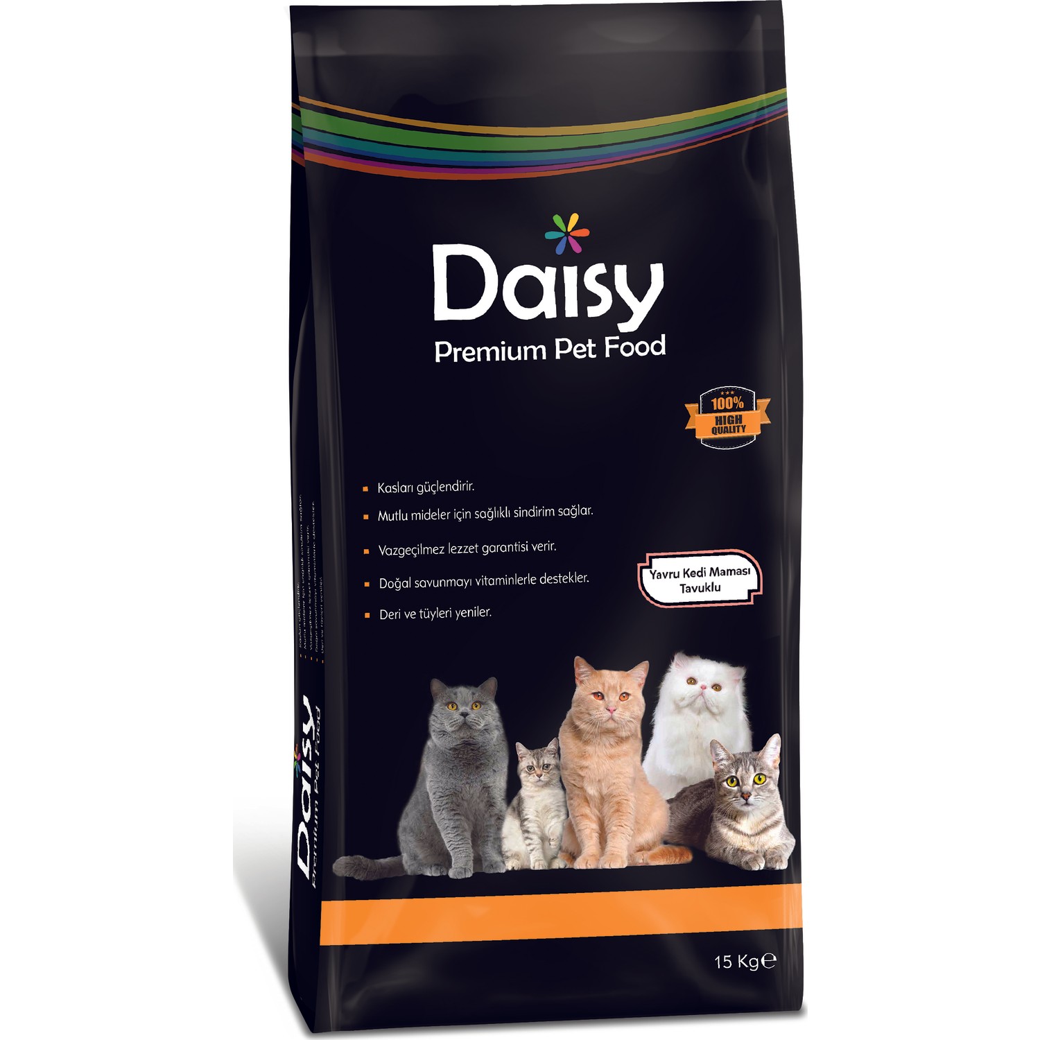 Daisy Premium Tavuklu Yavru Kedi Maması 15 kg Fiyatı