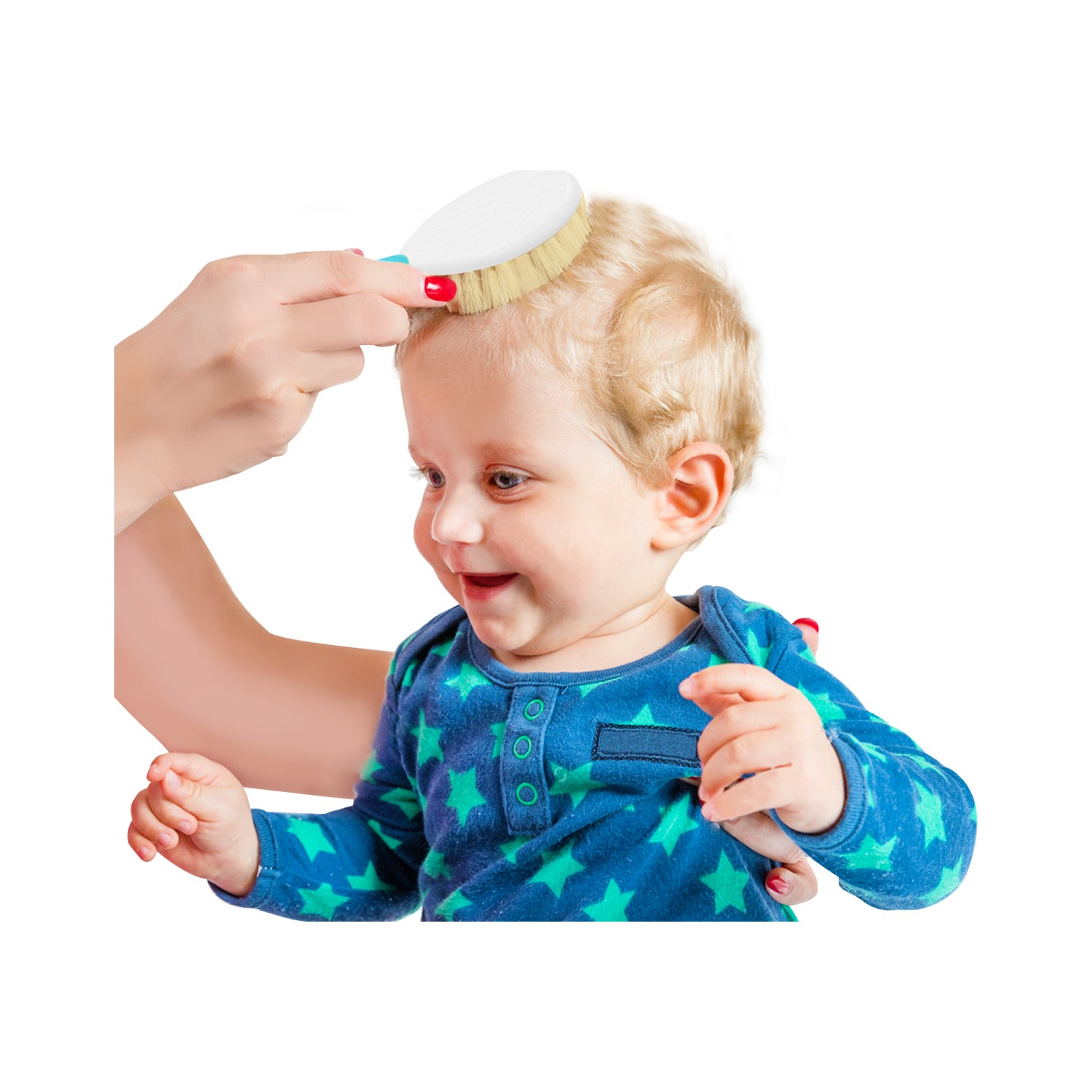 Babyjem Fırça Tarak Seti Doğal Kıl Mavi Fiyatı Taksit