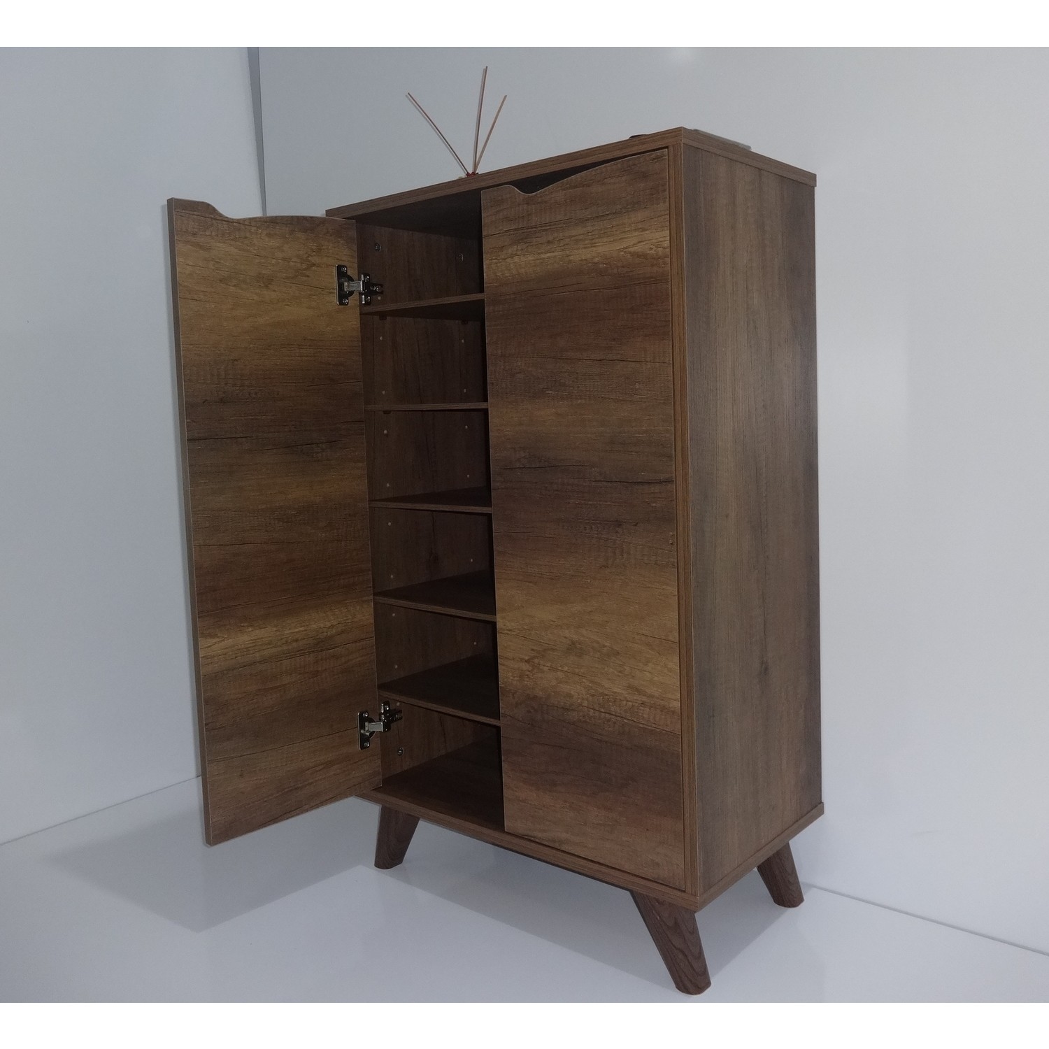 Doktor Mobilya Ayakkabılık Ceviz 105 cm Fiyatı Taksit Seçenekleri