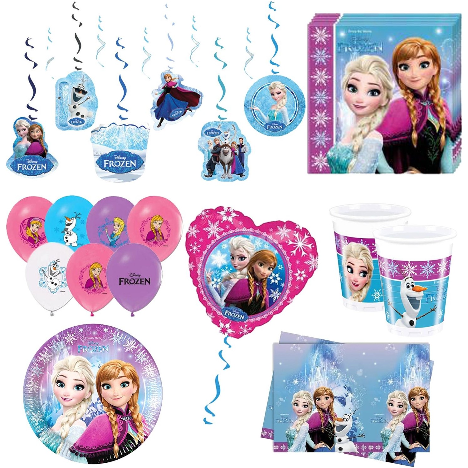 Balonpark 24 kişilik Elsa Frozen Karlar Ülkesi Anna Parti Fiyatı