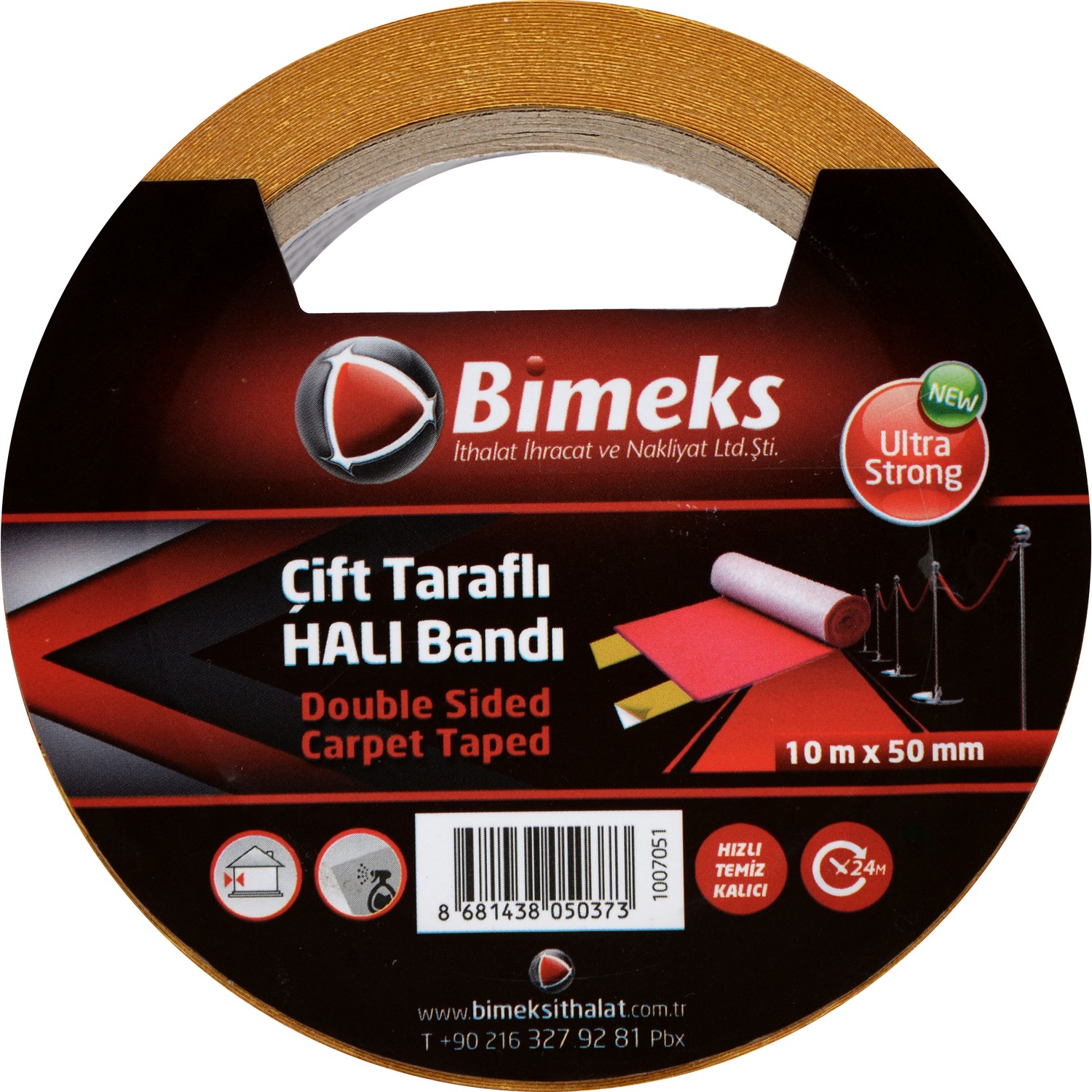 Çift Taraflı Halı Bandı Genel Amaçlı 10M X 50Mm Fiyatı