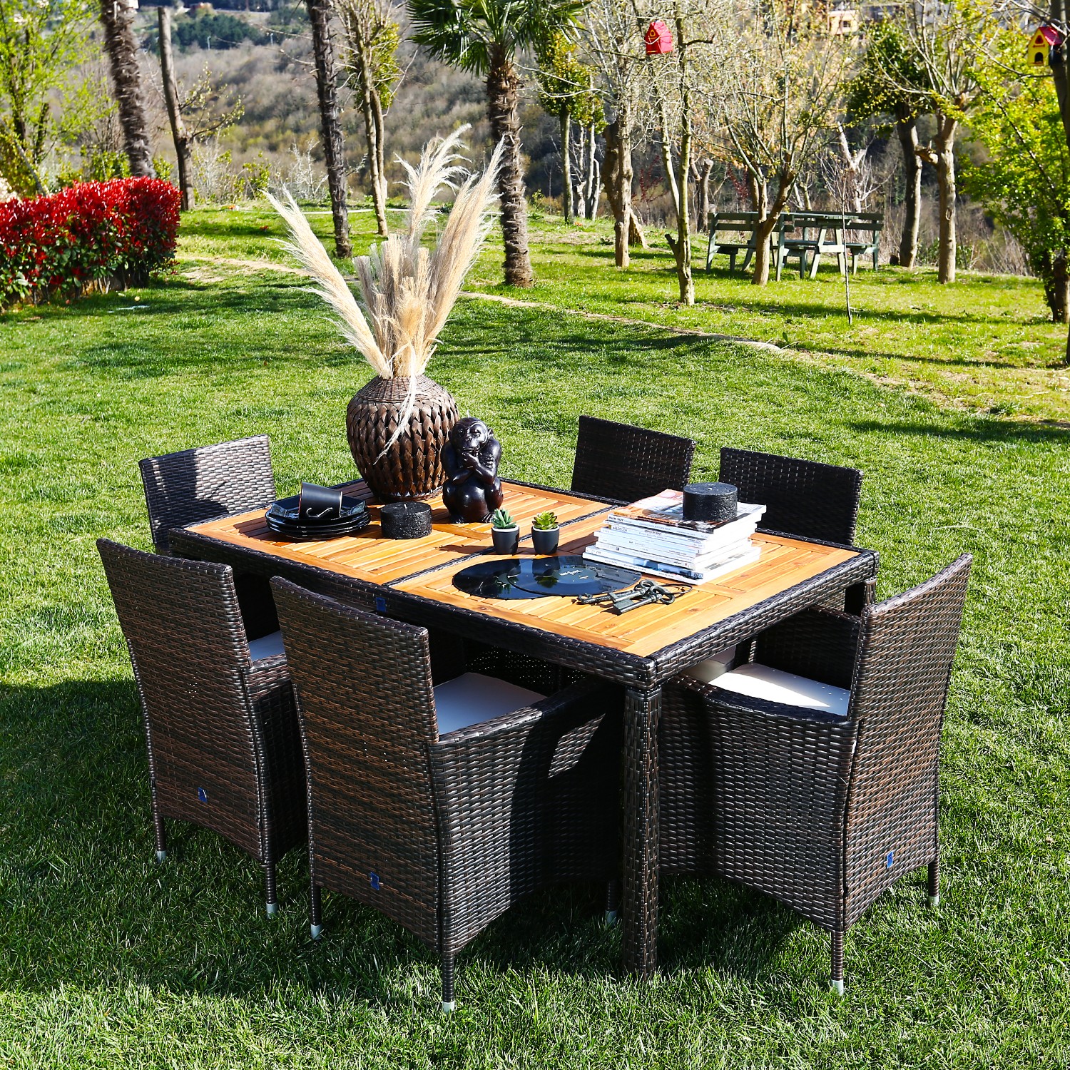 Hepsi Home Omnia Rattan Bahçe Masa Sandalye Takımı Fiyatı