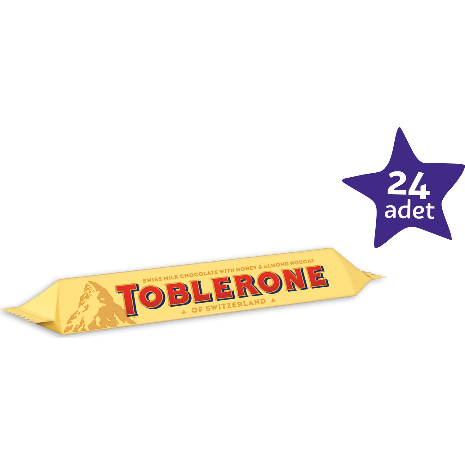 Toblerone Sütlü Çikolata 35 gr 24'lü paket Fiyatı