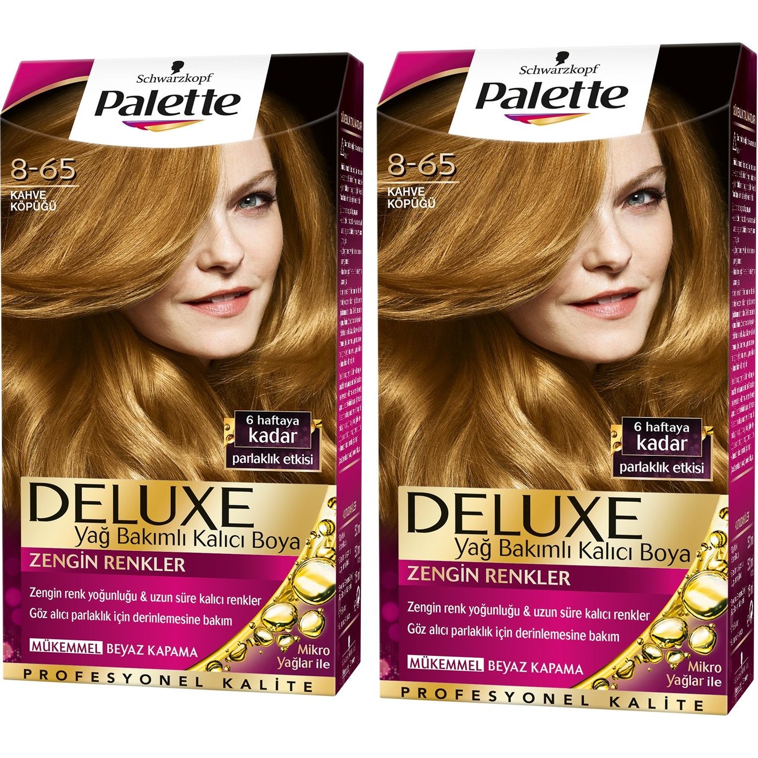 Palette Deluxe 865 Kahve Köpüğü x 2 Paket Fiyatı