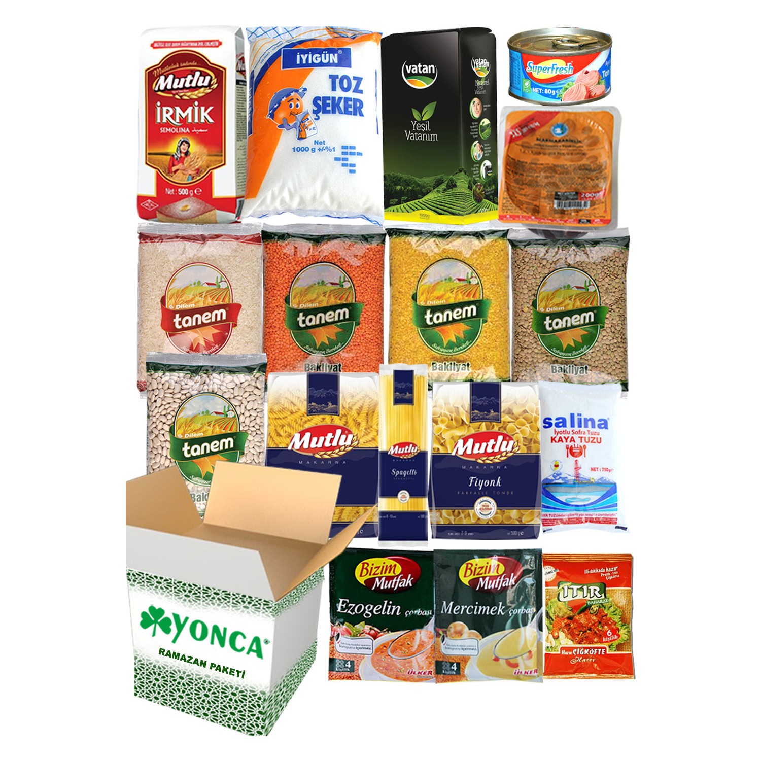Ramazan Erzak Paketi Kolisi 17 Fiyatı Taksit Seçenekleri
