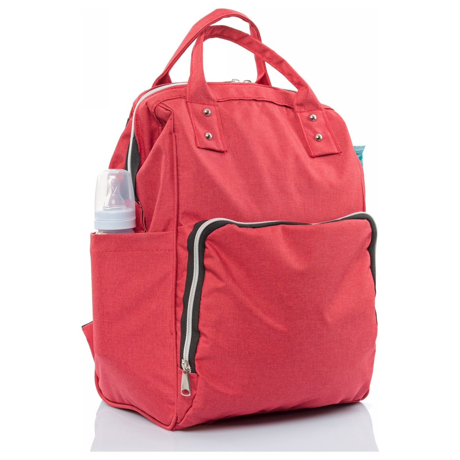 Hello Anne Bebek Bakım Sırt Çantası Kırmızı Fiyatı