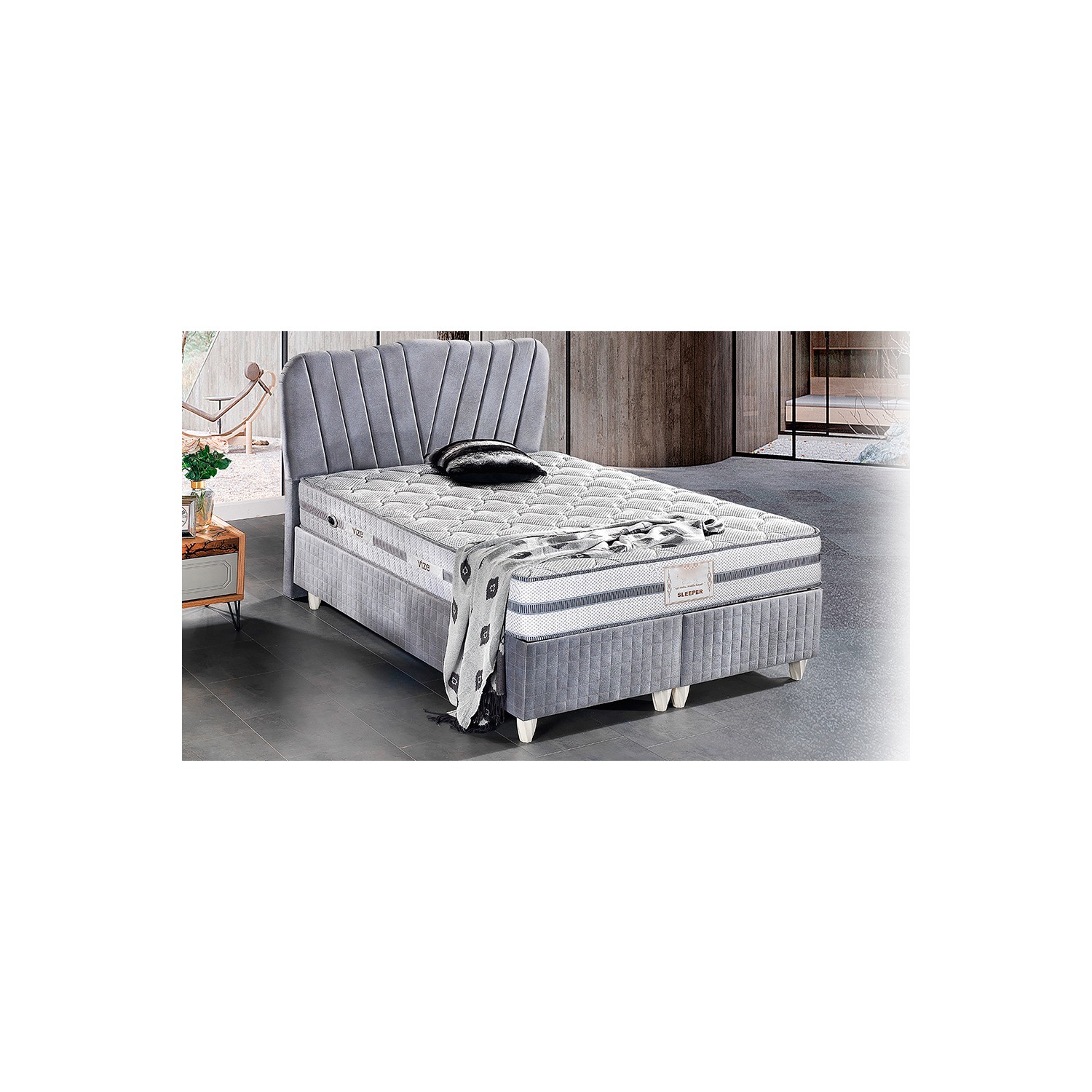 Cadde Yıldız Sleeper Yatak Seti Baza + Başlık + Yatak Fiyatı