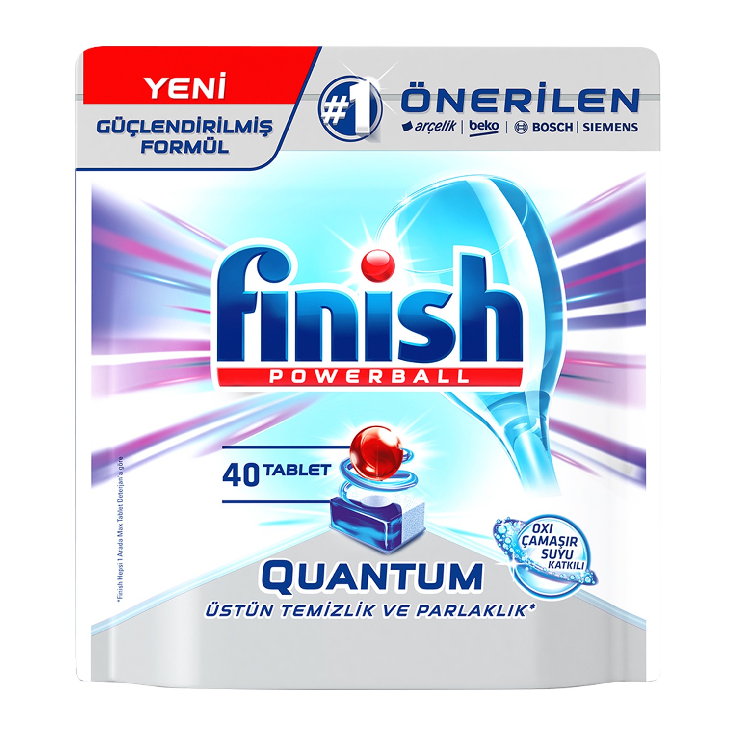 Finish Quantum 40 Tablet Bulaşık Makinesi Deterjanı Çamaşır Fiyatı