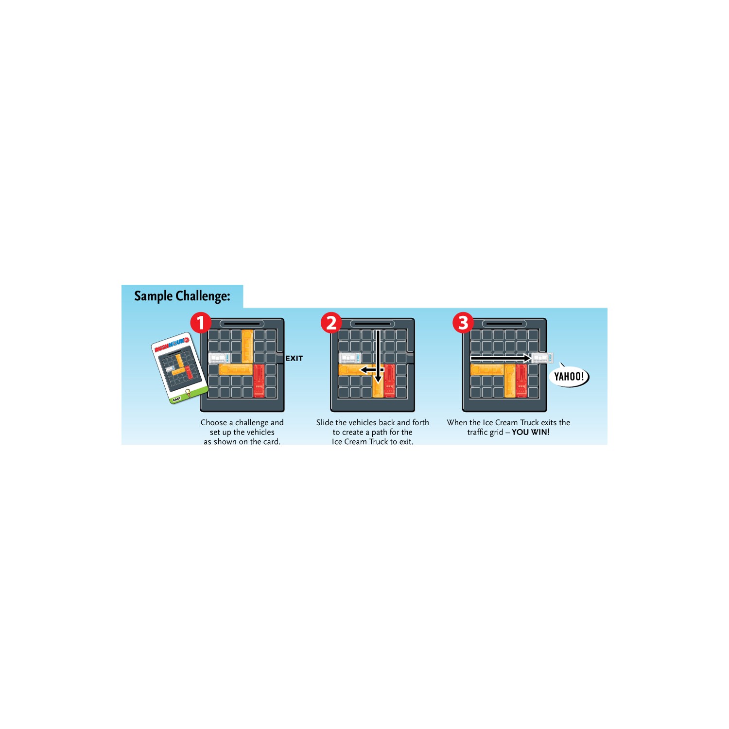 ThinkFun - Rush Hour Junior, Juegos de Mesa Niños 5 Años o más, Juegos